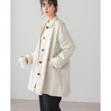 アレンジできる2wayコート。スカーフ付ステンカラーコート コート アウター | HAPPY急便 by VERITA.JP | 詳細画像13 