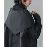 アレンジできる2wayコート。スカーフ付ステンカラーコート コート アウター | HAPPY急便 by VERITA.JP | 詳細画像18 