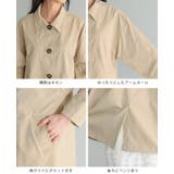 アレンジできる2wayコート。スカーフ付ステンカラーコート コート アウター | HAPPY急便 by VERITA.JP | 詳細画像23 