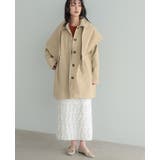 アレンジできる2wayコート。スカーフ付ステンカラーコート コート アウター | HAPPY急便 by VERITA.JP | 詳細画像8 