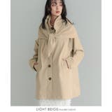 ライトベージュ | アレンジできる2wayコート。スカーフ付ステンカラーコート コート アウター | HAPPY急便 by VERITA.JP