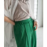 印象的なカラーで魅せる。タックストレートパンツ パンツ ワイドパンツ | HAPPY急便 by VERITA.JP | 詳細画像11