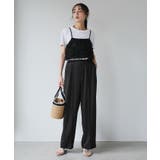 印象的なカラーで魅せる。タックストレートパンツ パンツ ワイドパンツ | HAPPY急便 by VERITA.JP | 詳細画像14