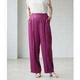 印象的なカラーで魅せる。タックストレートパンツ パンツ ワイドパンツ | HAPPY急便 by VERITA.JP | 詳細画像5