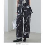 日常にアートを感じる。英字プリントパンツ パンツ ワイドパンツ | HAPPY急便 by VERITA.JP | 詳細画像13 