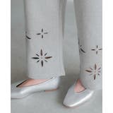 足元を花を飾り付け。フラワーアイレットパンツ パンツ イージーパンツ | HAPPY急便 by VERITA.JP | 詳細画像8 