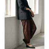 ラクなのにきちんと見える。とろみ素材リラックスイージーパンツ パンツ ワイドパン… | HAPPY急便 by VERITA.JP | 詳細画像4 