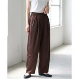 ラクなのにきちんと見える。とろみ素材リラックスイージーパンツ パンツ ワイドパン… | HAPPY急便 by VERITA.JP | 詳細画像5 