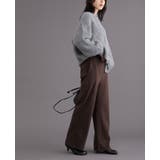 この触り心地クセになる。さらふわリブパンツ パンツ ストレートパンツ | HAPPY急便 by VERITA.JP | 詳細画像29 