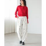 季節を感じる可憐な花たち。花柄プリントパンツ パンツ ワイドパンツ | HAPPY急便 by VERITA.JP | 詳細画像12 