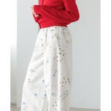 季節を感じる可憐な花たち。花柄プリントパンツ パンツ ワイドパンツ | HAPPY急便 by VERITA.JP | 詳細画像13 