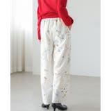 季節を感じる可憐な花たち。花柄プリントパンツ パンツ ワイドパンツ | HAPPY急便 by VERITA.JP | 詳細画像15 