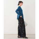 季節を感じる可憐な花たち。花柄プリントパンツ パンツ ワイドパンツ | HAPPY急便 by VERITA.JP | 詳細画像5 