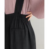 着るだけでサマになる大人アイテム。タックサロペットパンツ パンツ ワイドパンツ | HAPPY急便 by VERITA.JP | 詳細画像14 