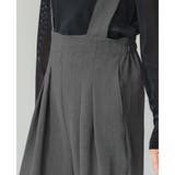 着るだけでサマになる大人アイテム。タックサロペットパンツ パンツ ワイドパンツ | HAPPY急便 by VERITA.JP | 詳細画像9 