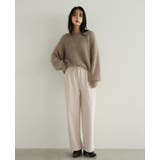 穿いた瞬間からあったか。テレコ裏ベロアパンツ パンツ イージーパンツ | HAPPY急便 by VERITA.JP | 詳細画像6 