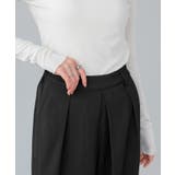 大人コーデの必需品。タックワイドパンツ パンツ ワイドパンツ | HAPPY急便 by VERITA.JP | 詳細画像17 