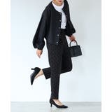 大人が着るドット。フロッキードットピンタックパンツ パンツ ピンタック | HAPPY急便 by VERITA.JP | 詳細画像10 