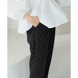 大人が着るドット。フロッキードットピンタックパンツ パンツ ピンタック | HAPPY急便 by VERITA.JP | 詳細画像16 