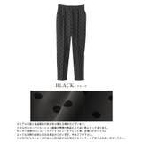 大人が着るドット。フロッキードットピンタックパンツ パンツ ピンタック | HAPPY急便 by VERITA.JP | 詳細画像3 