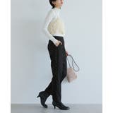 大人が着るドット。フロッキードットピンタックパンツ パンツ ピンタック | HAPPY急便 by VERITA.JP | 詳細画像6 