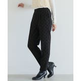 大人が着るドット。フロッキードットピンタックパンツ パンツ ピンタック | HAPPY急便 by VERITA.JP | 詳細画像7 