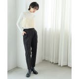 大人が着るドット。フロッキードットピンタックパンツ パンツ ピンタック | HAPPY急便 by VERITA.JP | 詳細画像8 