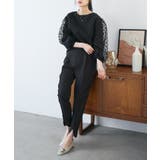 シーンを選ばない、拘り美脚パンツ。ラウンドスリットパンツ パンツ スリット | HAPPY急便 by VERITA.JP | 詳細画像11 