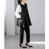 シーンを選ばない、拘り美脚パンツ。ラウンドスリットパンツ パンツ スリット | HAPPY急便 by VERITA.JP | 詳細画像6 