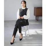 シーンを選ばない、拘り美脚パンツ。ラウンドスリットパンツ パンツ スリット | HAPPY急便 by VERITA.JP | 詳細画像8 