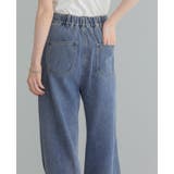 大人のこなれデニム。デニムタックパンツ デニム ジーンズ | HAPPY急便 by VERITA.JP | 詳細画像14 