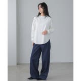 大人のこなれデニム。デニムタックパンツ デニム ジーンズ | HAPPY急便 by VERITA.JP | 詳細画像8 