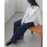 大人のこなれデニム。デニムタックパンツ デニム ジーンズ | HAPPY急便 by VERITA.JP | 詳細画像9 