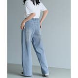 ひんやり快適。クーリッシュデニムワイドパンツ デニム ワイドパンツ | HAPPY急便 by VERITA.JP | 詳細画像12