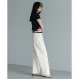 ひんやり快適。クーリッシュデニムワイドパンツ デニム ワイドパンツ | HAPPY急便 by VERITA.JP | 詳細画像17