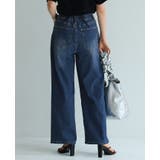 ひんやり快適。クーリッシュデニムワイドパンツ デニム ワイドパンツ | HAPPY急便 by VERITA.JP | 詳細画像7