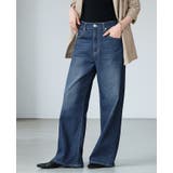 ひんやり快適。クーリッシュデニムワイドパンツ デニム ワイドパンツ | HAPPY急便 by VERITA.JP | 詳細画像9