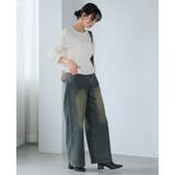 大人カジュアルを格上げ。ヴィンテージ加工スーパーワイドデニムパンツ デニム ジー… | HAPPY急便 by VERITA.JP | 詳細画像13 