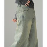 大人カジュアルを格上げ。ヴィンテージ加工スーパーワイドデニムパンツ デニム ジー… | HAPPY急便 by VERITA.JP | 詳細画像9 