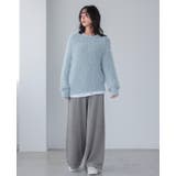 ニットだから叶う柔らかな穿き心地。飾りボタンニットワイドパンツ パンツ | HAPPY急便 by VERITA.JP | 詳細画像11