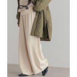 ニットだから叶う柔らかな穿き心地。飾りボタンニットワイドパンツ パンツ | HAPPY急便 by VERITA.JP | 詳細画像5