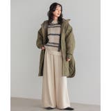 ニットだから叶う柔らかな穿き心地。飾りボタンニットワイドパンツ パンツ | HAPPY急便 by VERITA.JP | 詳細画像6