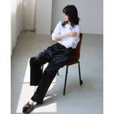 艶めく大人のリラックスパンツ。ストレートベロアパンツ パンツ ストレートパンツ | HAPPY急便 by VERITA.JP | 詳細画像14 