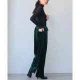 艶めく大人のリラックスパンツ。ストレートベロアパンツ パンツ ストレートパンツ | HAPPY急便 by VERITA.JP | 詳細画像17 