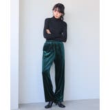 艶めく大人のリラックスパンツ。ストレートベロアパンツ パンツ ストレートパンツ | HAPPY急便 by VERITA.JP | 詳細画像18 