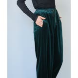 艶めく大人のリラックスパンツ。ストレートベロアパンツ パンツ ストレートパンツ | HAPPY急便 by VERITA.JP | 詳細画像19 