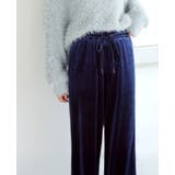 艶めく大人のリラックスパンツ。ストレートベロアパンツ パンツ ストレートパンツ | HAPPY急便 by VERITA.JP | 詳細画像7 