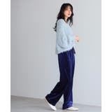 艶めく大人のリラックスパンツ。ストレートベロアパンツ パンツ ストレートパンツ | HAPPY急便 by VERITA.JP | 詳細画像8 