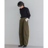 ゆるっとキレイな旬シルエット。ストレッチツイルカーブパンツ バレル ワイド | HAPPY急便 by VERITA.JP | 詳細画像10