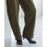 ゆるっとキレイな旬シルエット。ストレッチツイルカーブパンツ バレル ワイド | HAPPY急便 by VERITA.JP | 詳細画像13